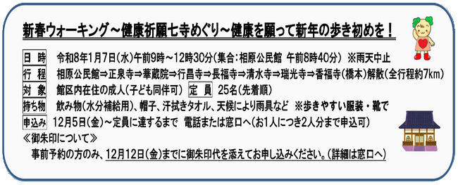 新春ウオーキング